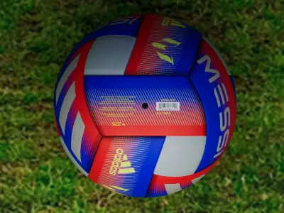 ADIDAS MESSI soccer ball Free 3D model