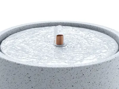 Scandia Fountain-Terrazzo 3D model