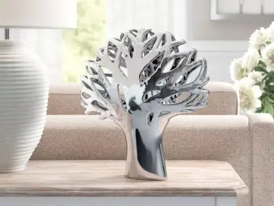 Bull Findlay Cut-Out Tree Sculpture 3D model