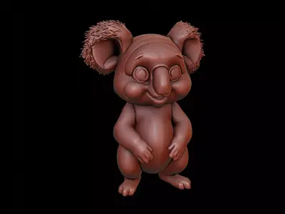 Koala Animal Sculpture 3D print model purchase