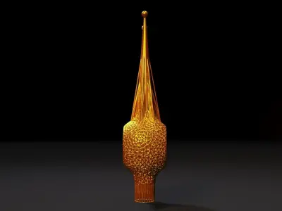 Christmas tree Star 3D print model