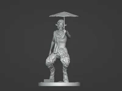 Mr Tumnus From Narnia 3D print model