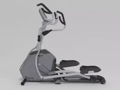 Vision Fitness XF40 Elliptical Machine 3D model