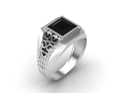 STL 3DM Gents Rings Ready Models Mens Rings 3D print model 3D print model