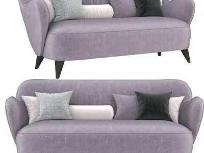 Sleeper Sofa Rahul Expo 3d model Low-poly 3D model