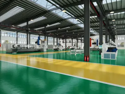 Factory Low-poly 3D model by a757374307
