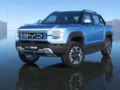 2024 BYD SHARK 6 DMO  3D model