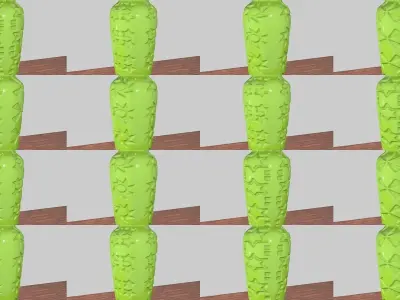 20 Vase  3D Printed - Vase Planter Pot for Home Decoration 3D Model Collection