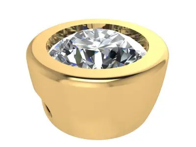 Bezel Setting Detail 0808 Free 3D print model