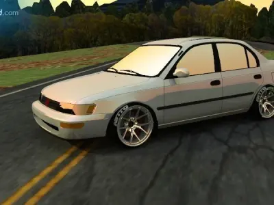 toyota corolla seg twin cam 3D model