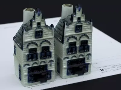 VINTAGE DUTCH DELFT HOUSE 20 2024 3D model