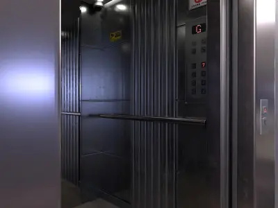 3D Elevator Vol 01 Casual 3D model