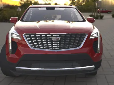 Cadillac XT-4 2023 STL 3D print model