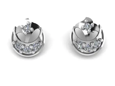 DAIDAN ZARCON EARRING 3D PRINTABLE-MODEL  3D print model