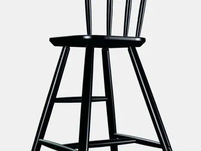 AGAM high chair Low-poly 3D model