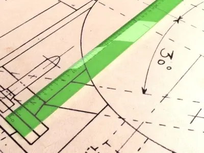 Ruler 03 High res 3D model