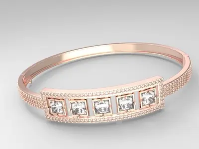 Bracelet for 3D printing 3D print model