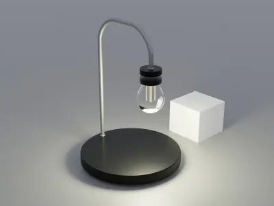 Magnetic lamp Free 3D model