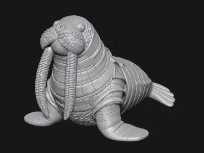 Walrus 3D print model