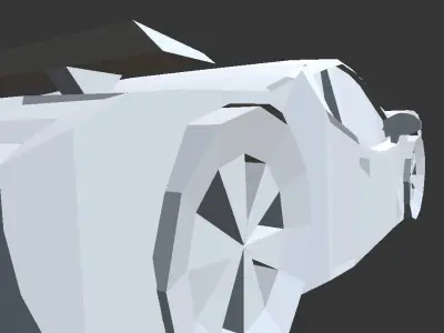 Sp22Car car Low-poly 3D model
