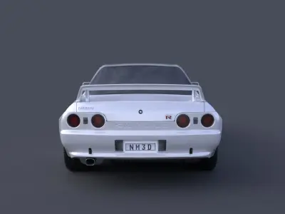 Nissan Skyline GTR R32 3D model