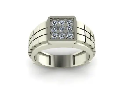 man ring free download Free 3D print model