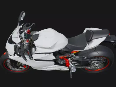 Ducati 1199 Panigale 2012 3D Model 3D model