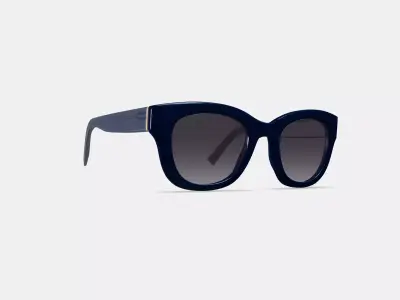Gemma Sunglasses in Lapis Crystal Low-poly 3D model