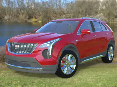 Cadillac XT-4 2023 STL 3D print model