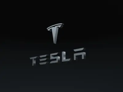 Tesla Logo 3D model