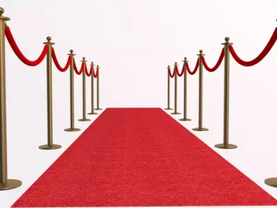 Red Carpet 3D model