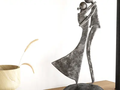 Decorative Set 12 3D model shop