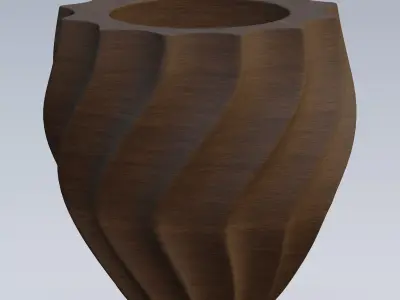 Garden urn planter23 3D model