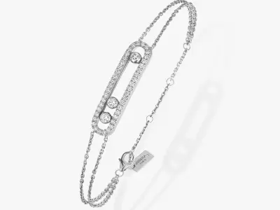 Messika  Bracelet Jewelry Gold  3D print model