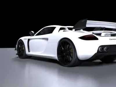 Porsche Carrera GT 3D model