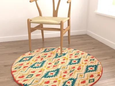 Rugs No 653 Low-poly 3D model