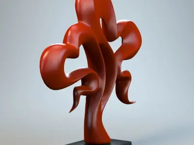 Harts Sculpture P 3D print model