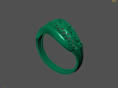 Women Plain Ring Ready STL 3DM Models Womens Rings 3D models 3D print model