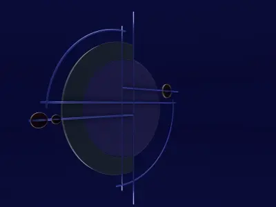 the wall clock Free 3D model
