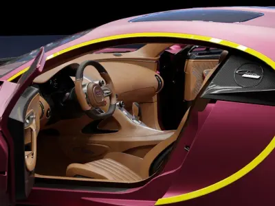 Bugatti Chiron 3D model