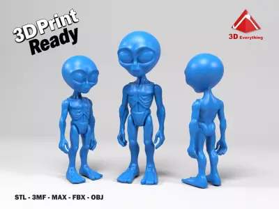 Alien 2 3D print model