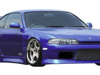 BodyKit for Nissan Silvia S14 Zenki D-Max Type I 1 Inspired Low-poly 3D model