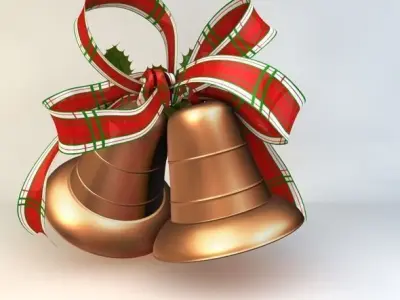 Christmas bell 3D model