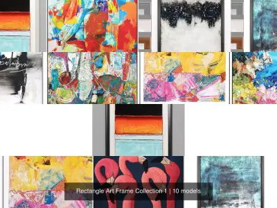 Rectangle Art Frame Collection 1