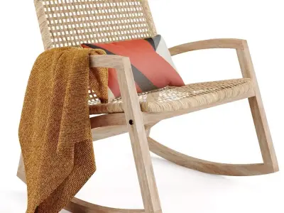 Thana Rocking Chair 3D model