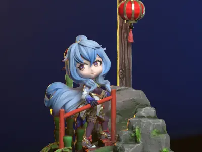 Ganyu 3D print model
