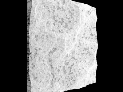 296-RockPanel piece of stone 3D model