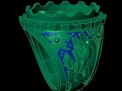 ring man Deer     3D print model