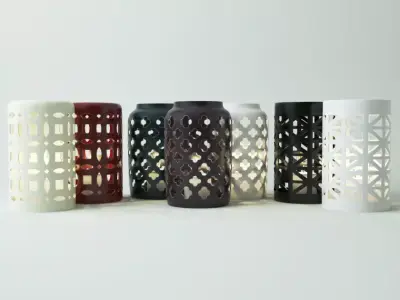 Ceramic Lanterns 3D model