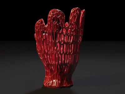 Decorative vase 3D print model purchase